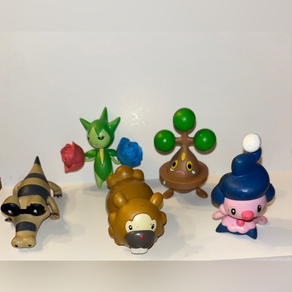 2007 Pokemon Jakks Pacific Figure Bundle Lot Of 5